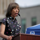 Catherine Pugh, addressing a rally across from Baltimore City Hall a day before she won the Democratic nomination to become mayor of the city April 26, 2016
Chip Somodevilla/Getty Images